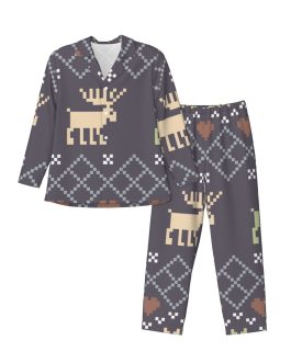 Men’s Long-Sleeved Pajama Set